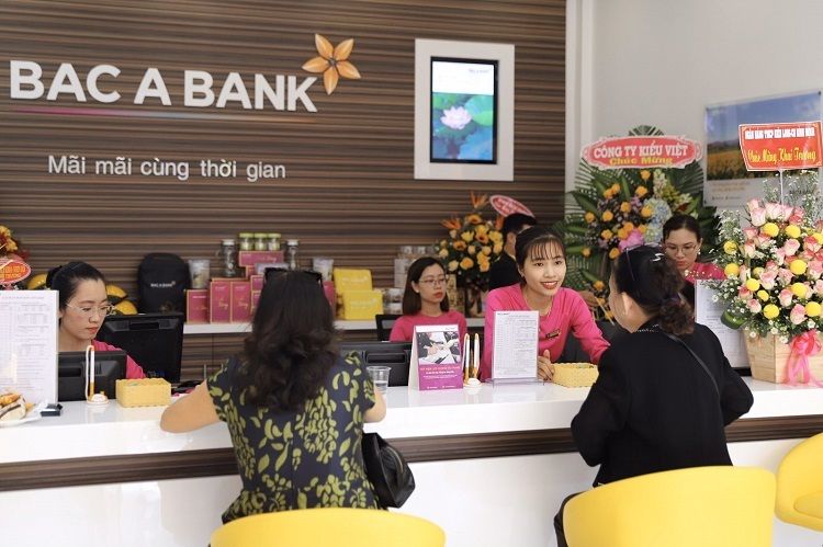 Bac A Bank: Tín dụng tăng trưởng âm, các khoản lãi, phí phải thu tăng đột biến 3 tháng đầu năm