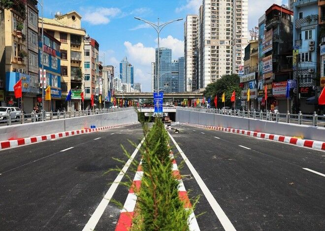 Chính thức thông xe hầm chui “khủng” Lê Văn Lương - Vành đai 3