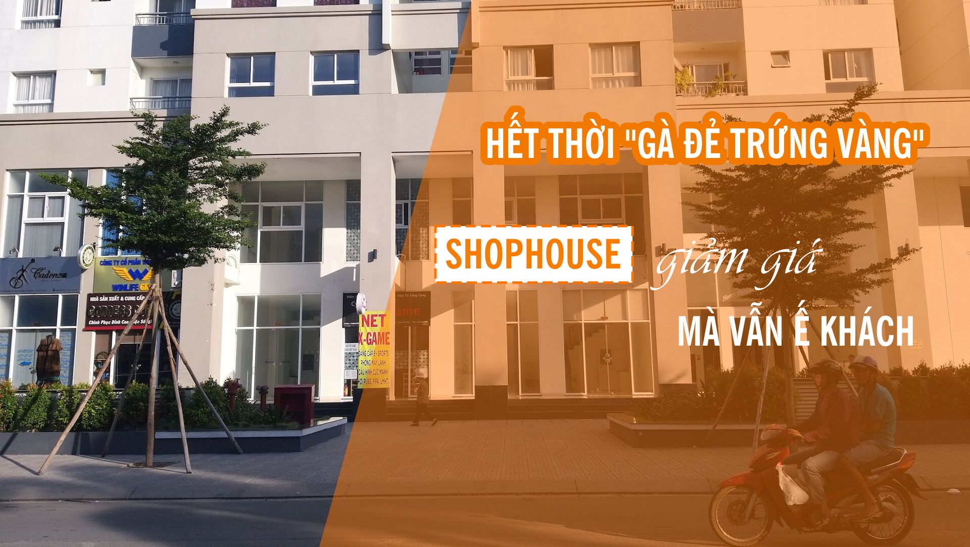 Hết thời “gà đẻ trứng vàng”, shophouse giảm giá mà vẫn ế khách?