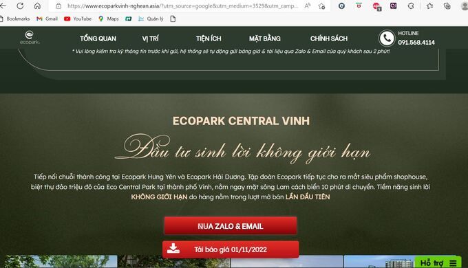 Eco Central Park Vinh: Bán khi chưa xong thủ tục pháp lý, “bơm” 575 tỷ cho cổ đông