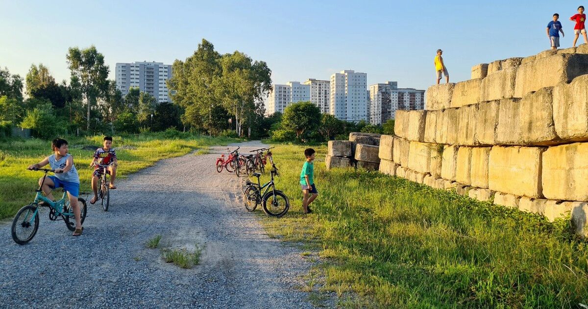 Cận cảnh dự án khu đô thị "ôm đất vàng" Thủ đô bỏ hoang gần 2 thập kỷ