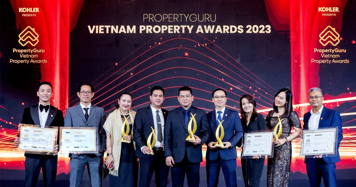 Phú Long thắng lớn với 5 giải thưởng tại PropertyGuru VietNam Property Awards 2023