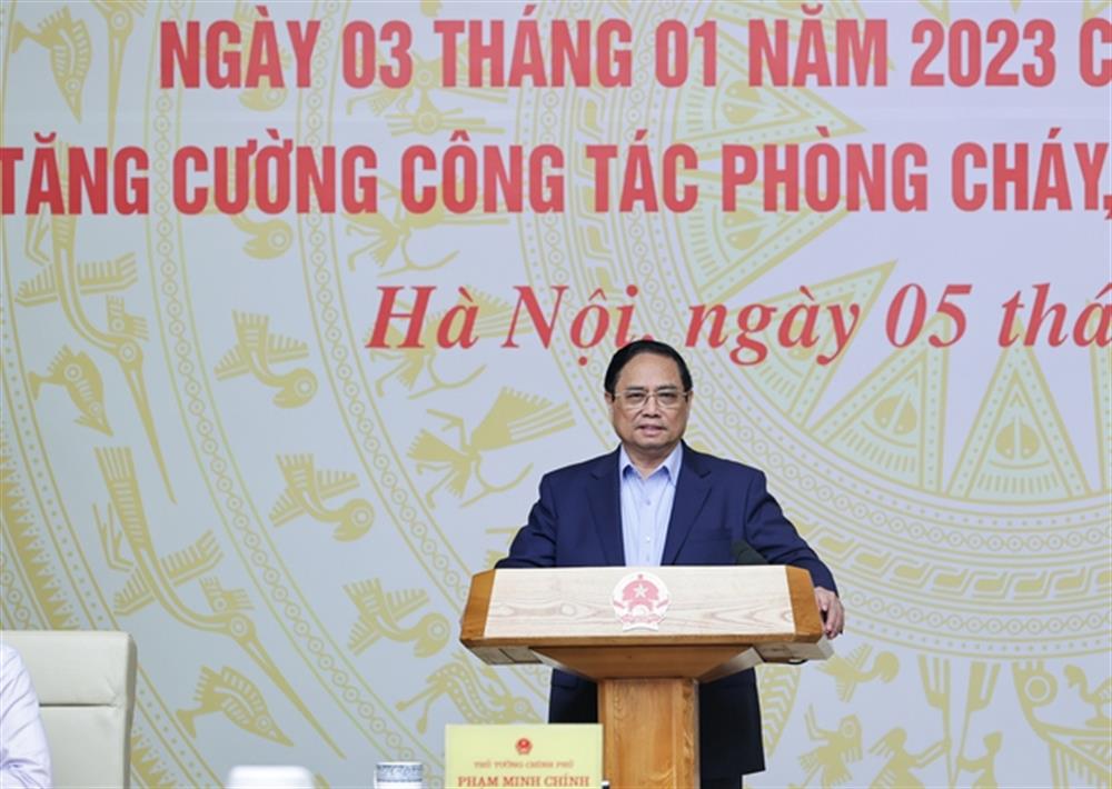 Thủ tướng yêu cầu siết chặt kỷ luật, nâng cao hiệu quả quản lý về phòng cháy chữa cháy