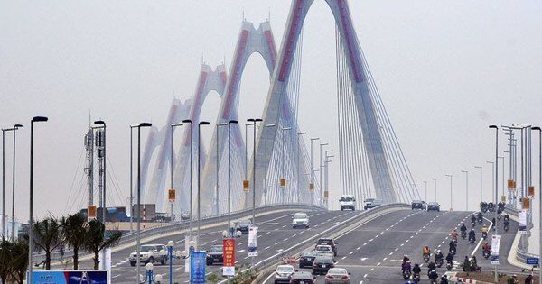 Phân luồng giao thông trong thời gian kiểm định cầu Thanh Trì, Nhật Tân