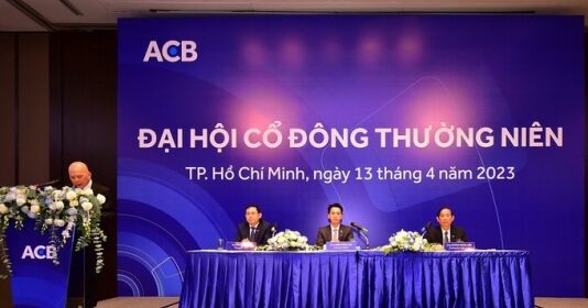 ACB bầu HĐQT nhiệm kỳ mới, đặt mục tiêu lợi nhuận tăng trưởng 17,2%