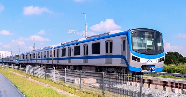 Tàu Metro số 1 chạy thử toàn tuyến vào ngày 29/8