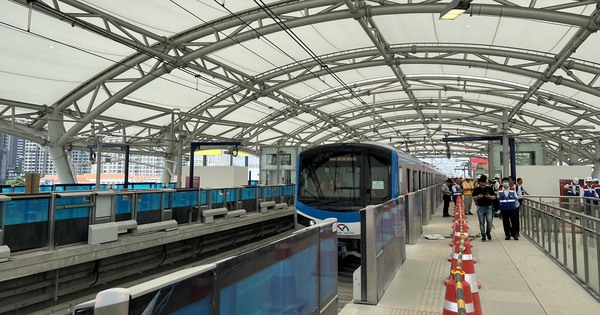 Metro số 1 chính thức chạy thử nghiệm toàn tuyến