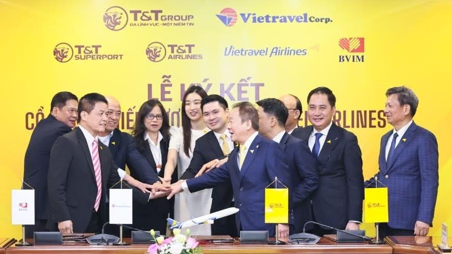 T&T Group trở thành cổ đông chiến lược của Vietravel Airlines