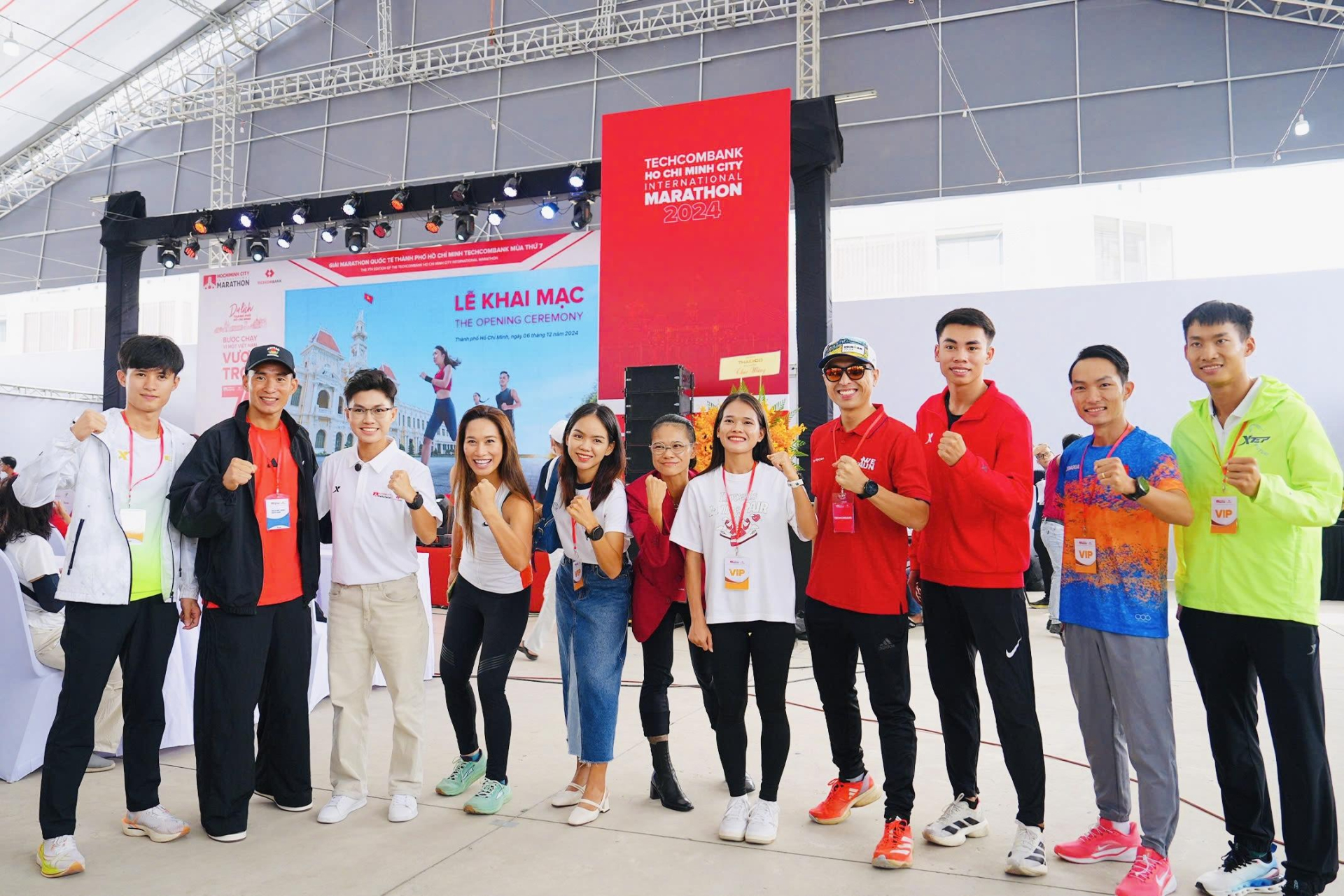 Khai mạc giải Marathon Quốc tế TP.HCM Techcombank lần thứ 7: Số lượng vận động viên tham gia kỷ lục
