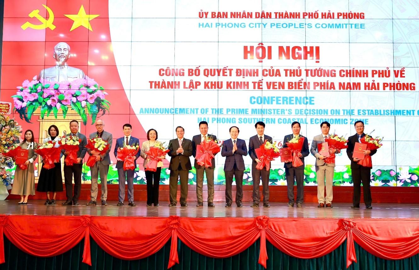 Hai dự án KCN Tràng Duệ 3 và khu đô thị Tràng Cát tại Hải Phòng được cấp giấy chứng nhận đăng ký đầu tư