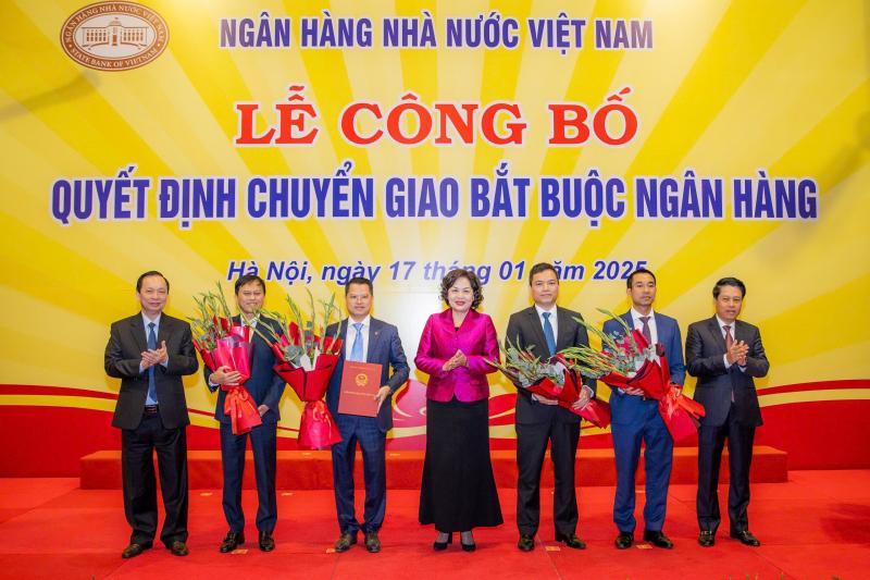 Chính thức chuyển giao bắt buộc DongA Bank và GPBank