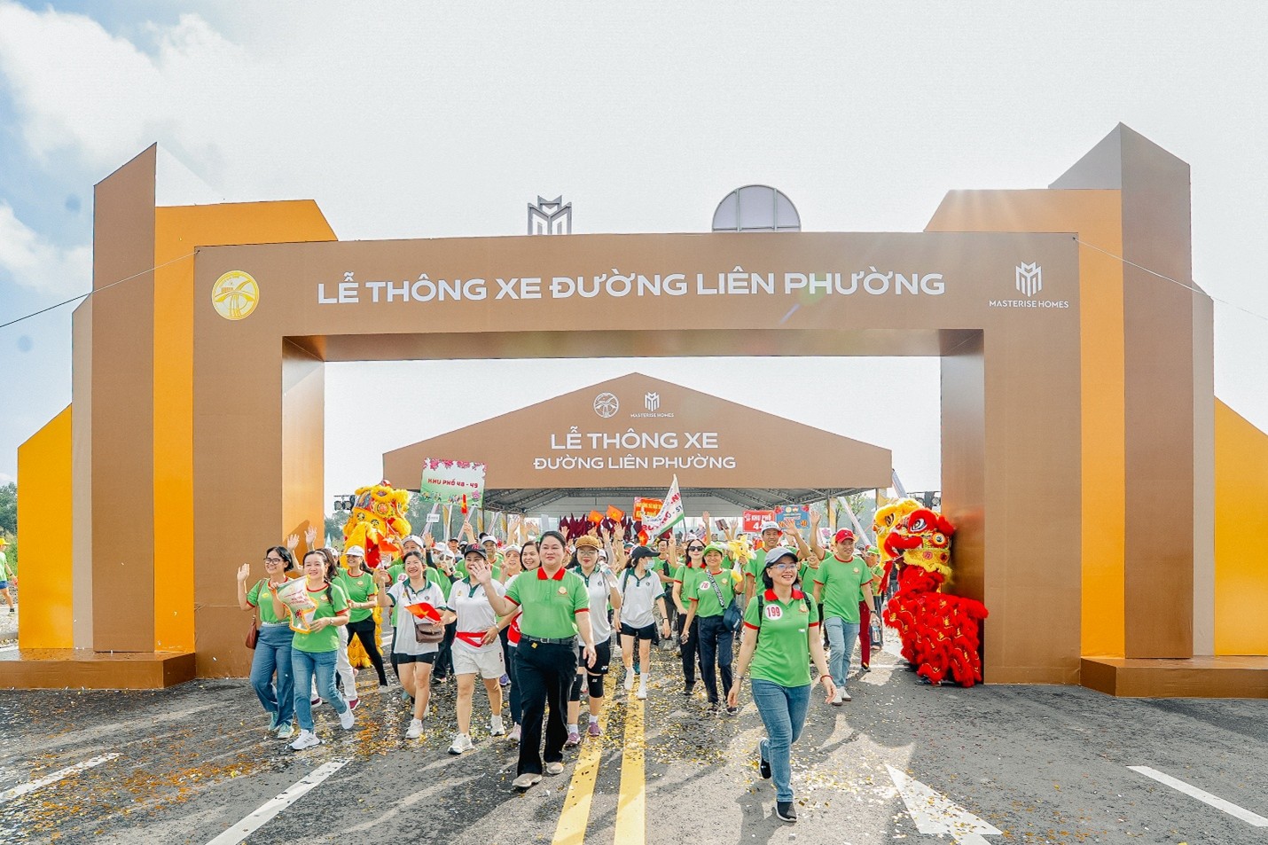 Thông xe đường Liên Phường, kết nối giao thông cửa ngõ phía Đông TP.HCM