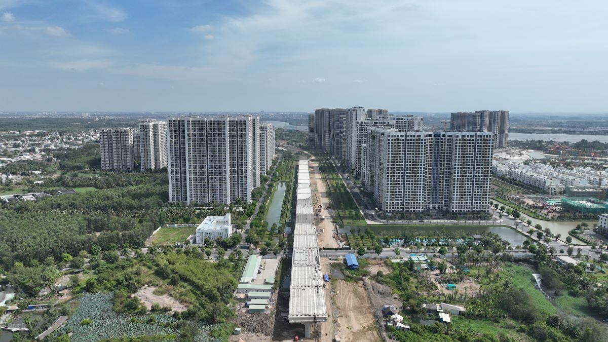 Nam tiến đúng giai đoạn then chốt của hạ tầng khu Đông TP.HCM, nhà đầu tư miền Bắc “hái trái ngọt”