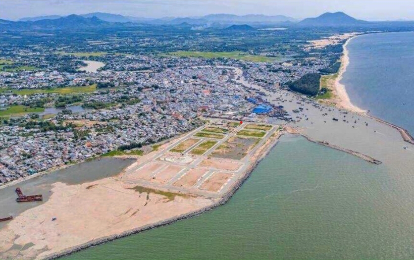  Mặt bằng Dự án Phức hợp Đô thị Thương mại Dịch vụ & Du lịch Biển Lagi New City của Công ty Vi Nam tại phường Phước Hội