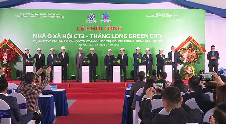 Hà Nội: Khởi công xây dựng 1.100 căn nhà ở xã hội tại huyện Đông Anh