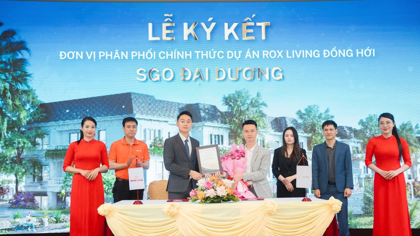 ROX Living công bố 5 đối tác phân phối chiến lược cho quỹ sản phẩm đặc biệt dự án ROX Living Đồng Hới