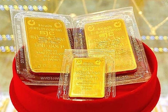Tăng thêm 6 triệu đồng/lượng, giá vàng neo cao chưa từng thấy