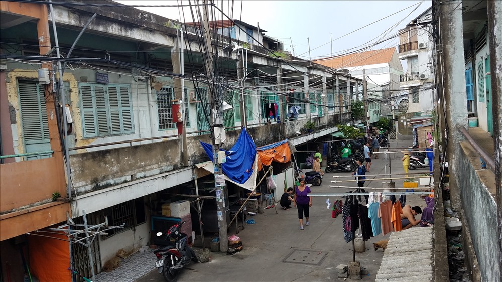 TP.HCM duyệt phá dỡ chung cư nguy hiểm 119B Tân Hoà Đông để xây trường học