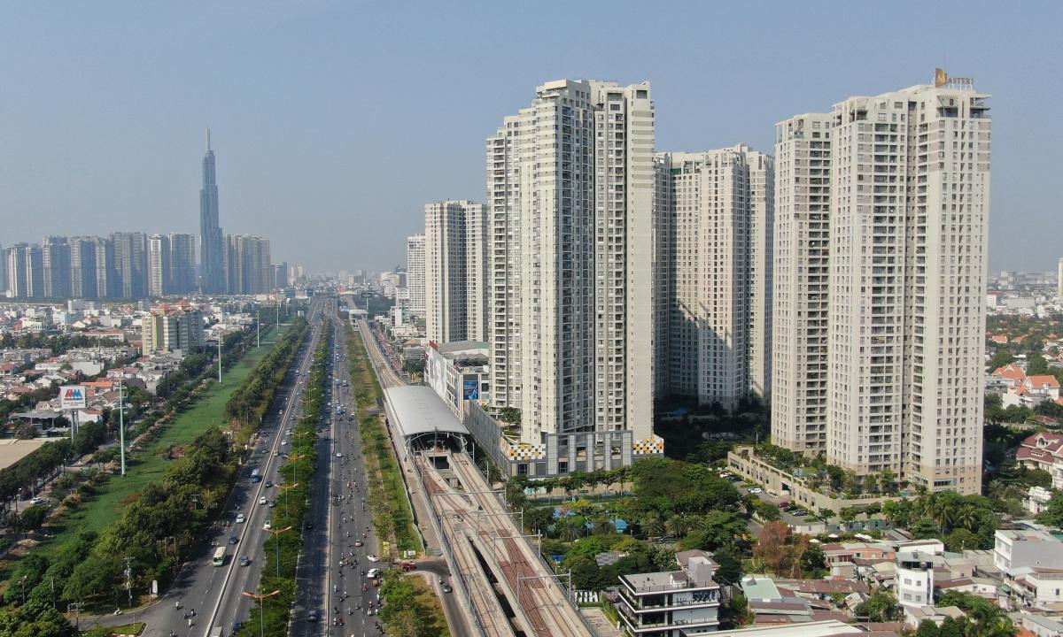 Tốc độ tăng trưởng của thị trường bất động sản Hà Nội “thua xa” TP.HCM