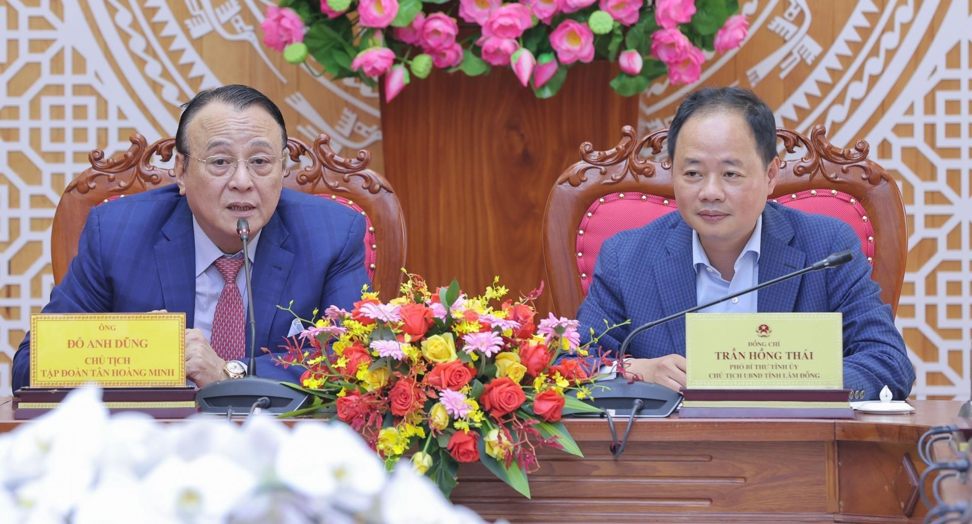 Tân Hoàng Minh khảo sát khu đô thị sinh thái 4.320 ha tại Đà Lạt với sự tham gia của Chủ tịch Đỗ Anh Dũng