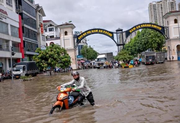 Hà Đô được giao thêm hơn 4.000 m2 đất xây loạt biệt thự ở “ốc đảo” cứ mưa là ngập của Hà Nội