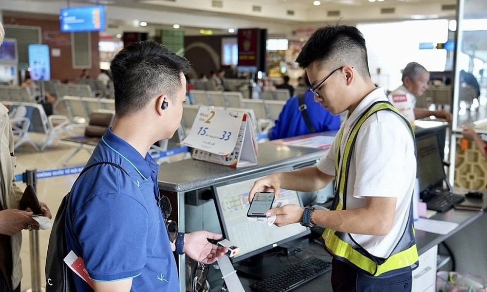 Triển khai sinh trắc học trên VneID tại 100% cảng hàng không trên toàn quốc