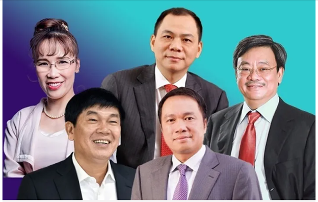 5 tỷ phú Việt Nam nắm hơn 41 tỷ USD đầu năm 2026