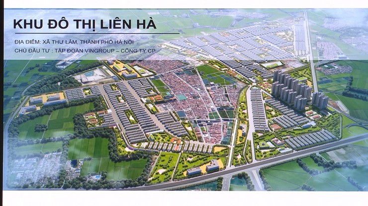 Vingroup sắp xây khu đô thị 460 ha ở Thư Lâm