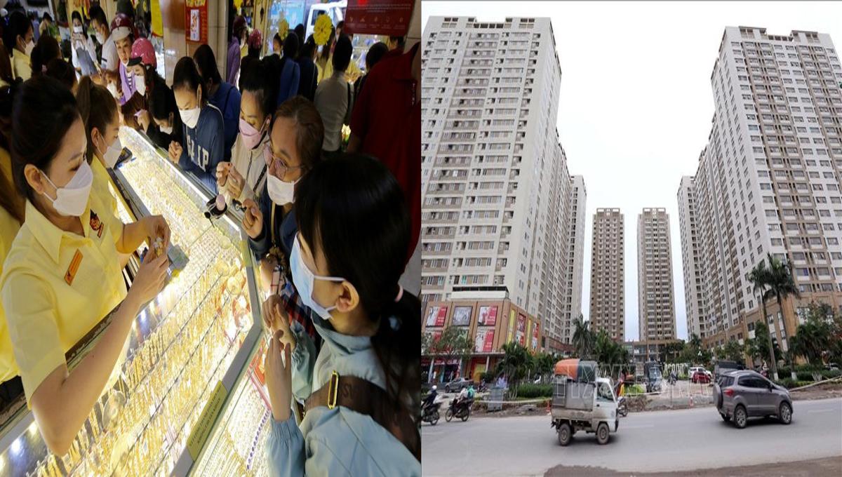 Thủ tướng yêu cầu kiểm soát chặt thị trường vàng, điều tra đánh giá thị trường bất động sản và tín dụng