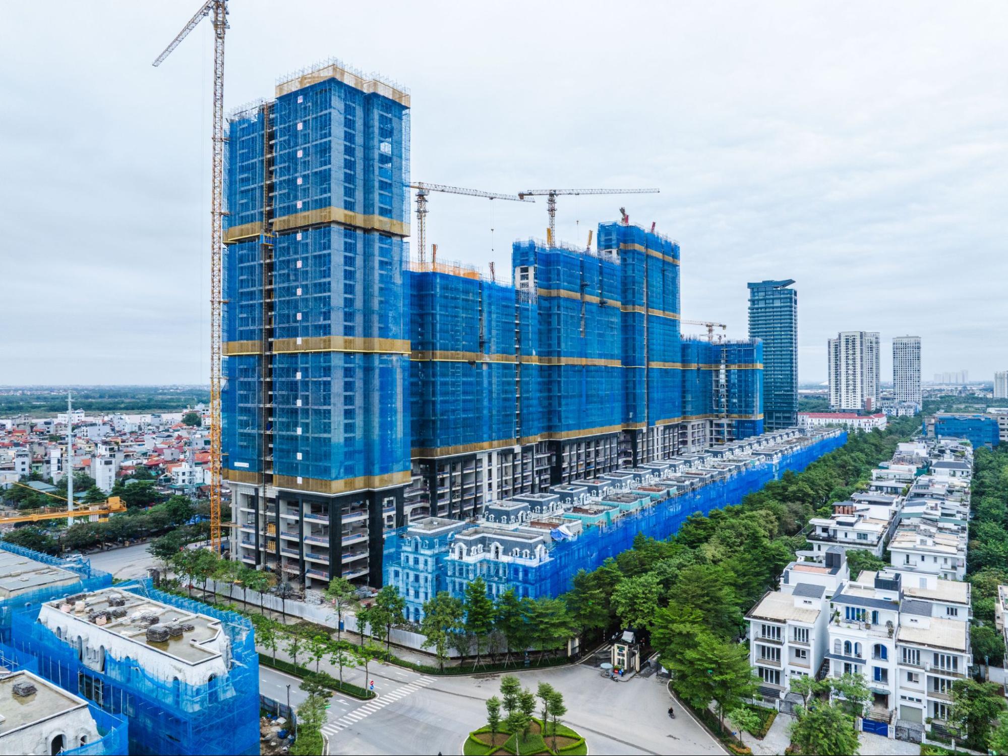 Loạt dự án của Masterise, Sunshine, MIK… chiếm sóng thị trường chung cư Hà Nội, giá tiếp tục tăng