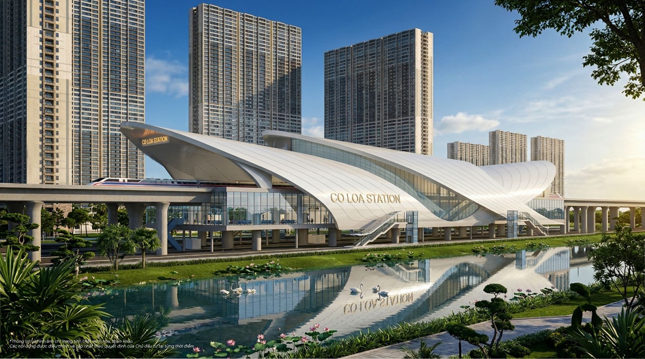 Khởi công đường sắt tốc độ cao Hà Nội - Quảng Ninh: Vincom Collection Bazaar đón dòng giá trị mới từ hạ tầng tỷ USD