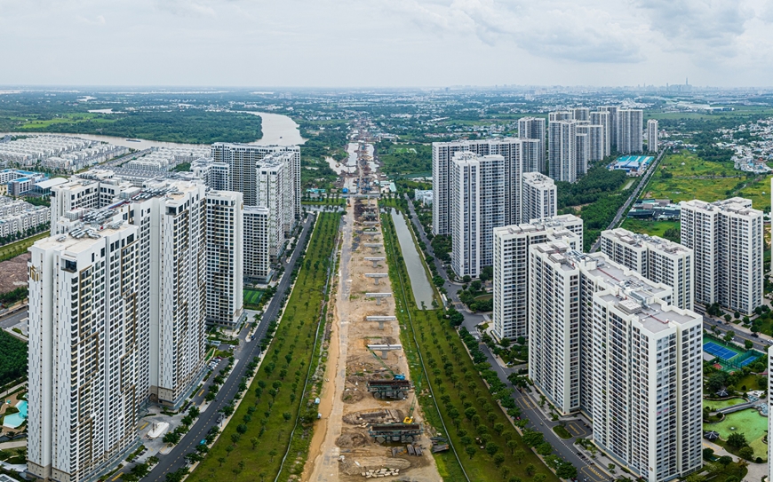 Thu từ kinh doanh bất động sản ở TP.HCM tiếp tục tăng mạnh