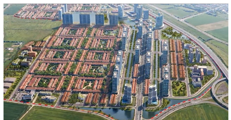 Hà Nội giao thêm 273 ha đất cho doanh nghiệp xây khu tái định cư di dân Trục đại lộ sông Hồng hơn 736.000 tỷ đồng