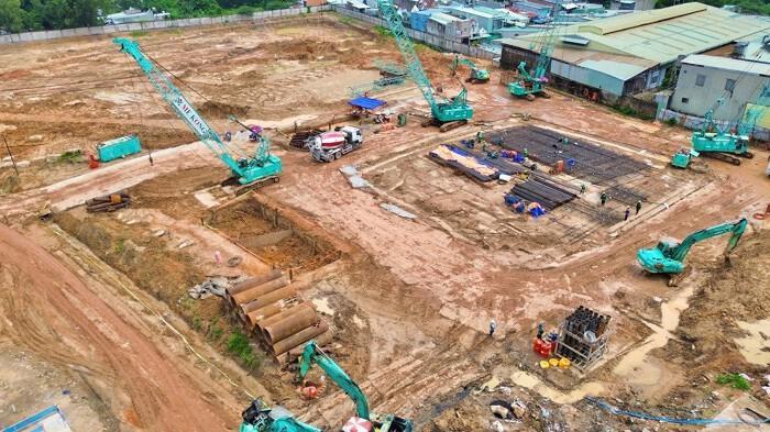 Dự án của Phát Đạt ở Bình Dương đang được triển khai xây dựng. (Ảnh: Phát Đạt) Dự án của Phát Đạt ở Bình Dương đang được triển khai xây dựng. (Ảnh: Phát Đạt)