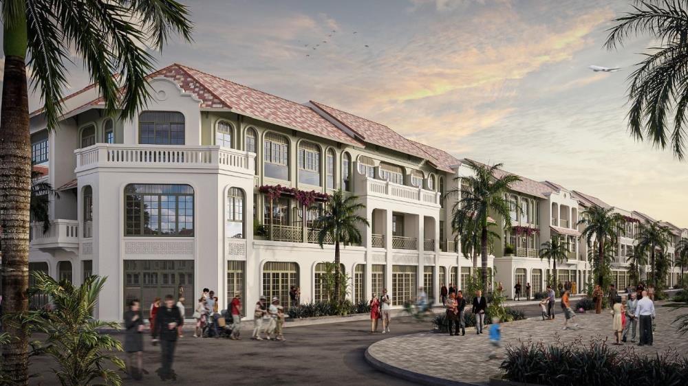 Phối cảnh dãy nhà phố dự án Sun Urban City với 3,5 tầng và 1 hầm. Phối cảnh dãy nhà phố dự án Sun Urban City với 3,5 tầng và 1 hầm.