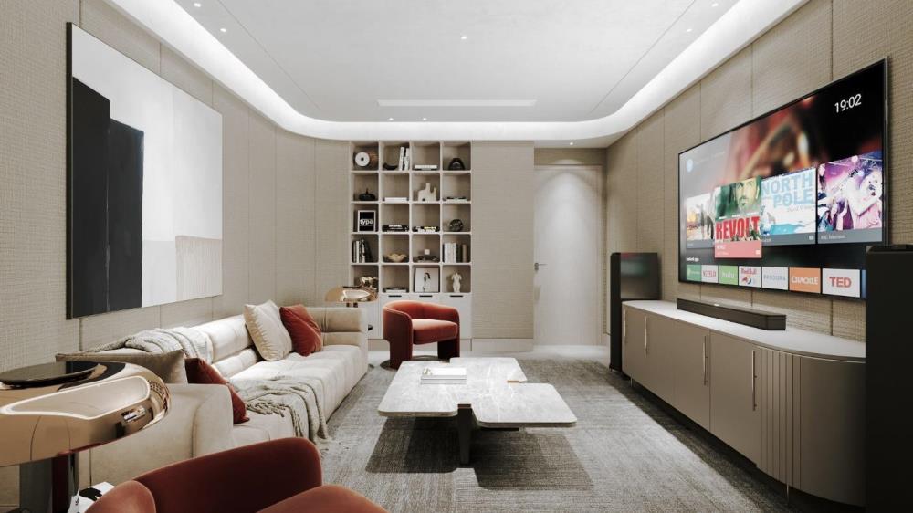 Phối cảnh minh họa hầm với trần cao gần 4m tại nhà phố Sun Urban City. Phối cảnh minh họa hầm với trần cao gần 4m tại nhà phố Sun Urban City.