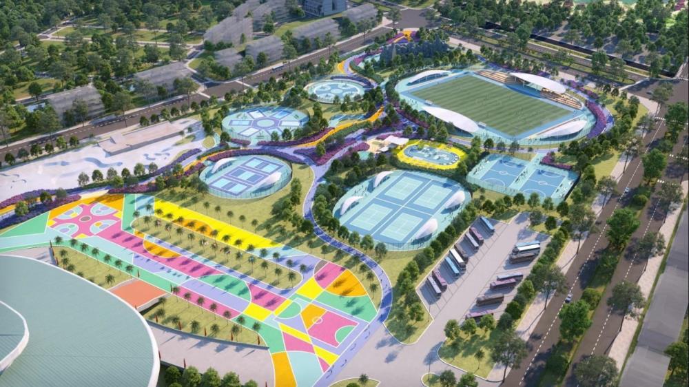 Phối cảnh minh họa Công viên thể thao tại Sun Urban City. Phối cảnh minh họa Công viên thể thao tại Sun Urban City.