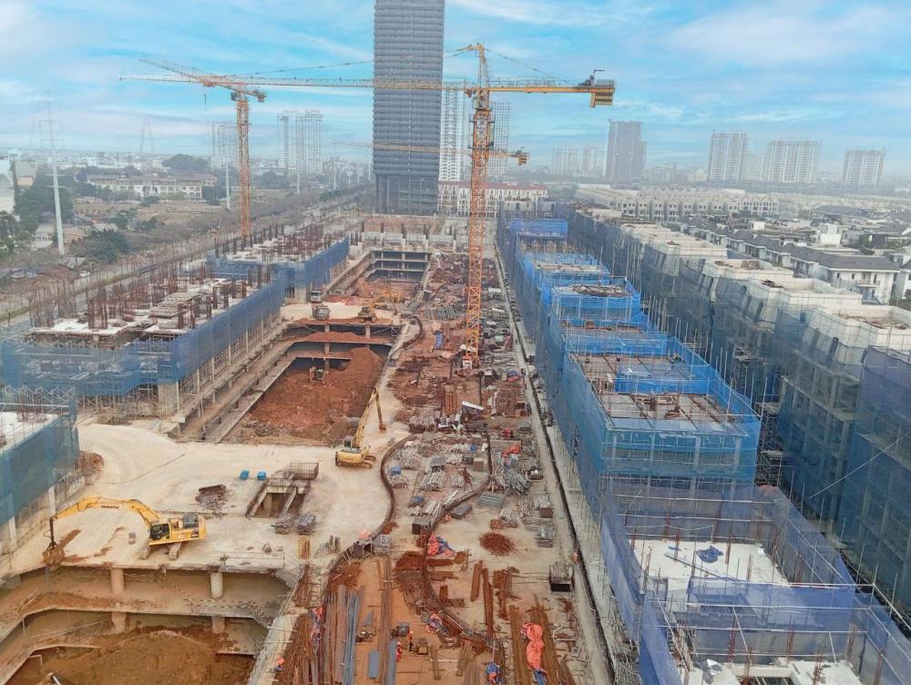 Các dự án đã có đủ pháp lý và đang được triển khai tốc lực chính là điểm sáng cho thị trường bất động sản, đơn cử nhóm dự án đang thi công như dự án Sunshine Crystal River của Sunshine Group. Các dự án đã có đủ pháp lý và đang được triển khai tốc lực chính là điểm sáng cho thị trường bất động sản, đơn cử nhóm dự án đang thi công như dự án Sunshine Crystal River của Sunshine Group.