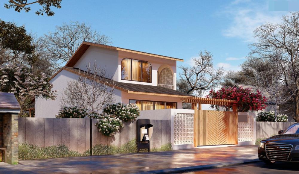 Những thiết kế mẫu nhà mái Nhật đẹp - ảnh 11 Những thiết kế mẫu nhà mái Nhật đẹp - ảnh 11