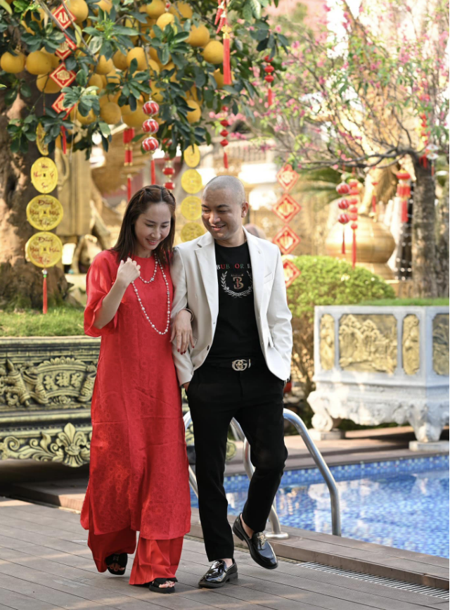 Anh Chiến và vợ Anh Chiến và vợ