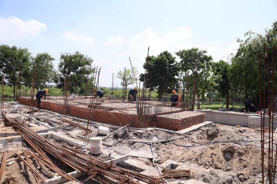 Aqua City vẫn giữ nhịp thi công tại một số phân khu. Aqua City vẫn giữ nhịp thi công tại một số phân khu.