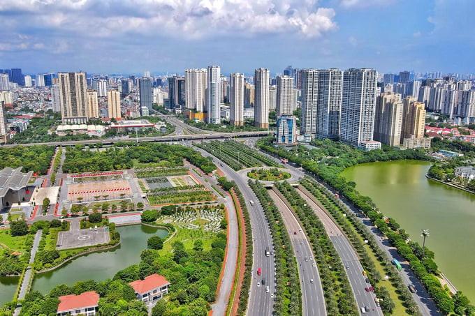 Cận cảnh Đại lộ “khổng lồ” với 16 làn xe, quy mô 7.000 tỷ đồng dài và rộng nhất Việt Nam - ảnh 1 Cận cảnh Đại lộ “khổng lồ” với 16 làn xe, quy mô 7.000 tỷ đồng dài và rộng nhất Việt Nam - ảnh 1