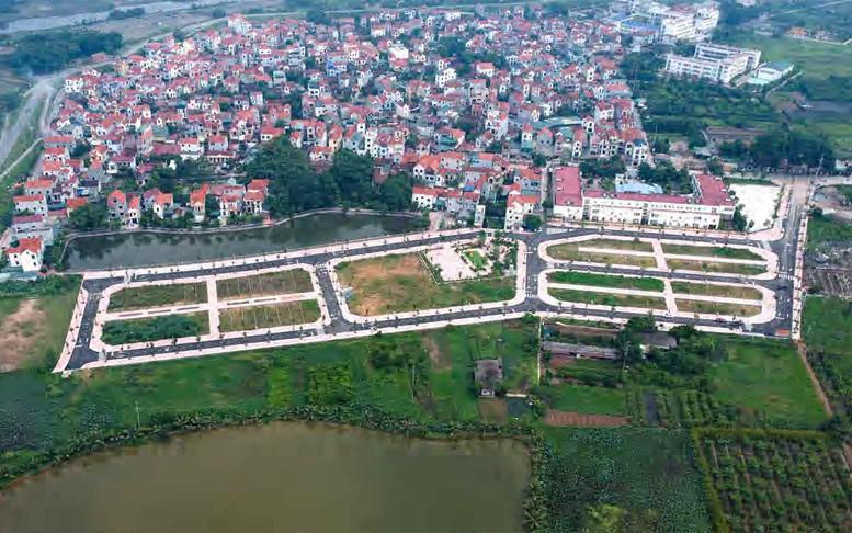 Khu đất được đem ra đấu giá ở Hoài Đức. Khu đất được đem ra đấu giá ở Hoài Đức.