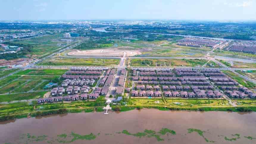 Waterpoint Nam Long ở Long An. (Ảnh: Nam Long) Waterpoint Nam Long ở Long An. (Ảnh: Nam Long)