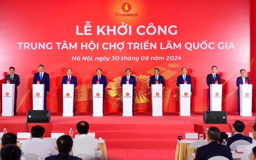 Thủ tướng ấn nút khởi công dự án Thủ tướng ấn nút khởi công dự án