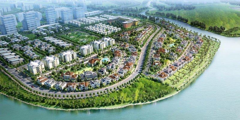 Một góc Khu đô thị Phú Mỹ Hưng. Một góc Khu đô thị Phú Mỹ Hưng.