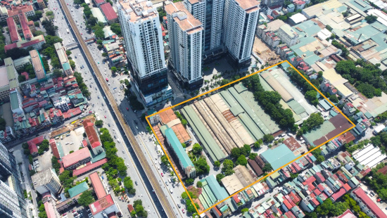 Cận cảnh khu “đất vàng” rộng 3,6ha của Giầy Thượng Đình sắp đổi chủ để xây cao ốc hơn 1.600 tỷ đồng