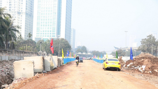 Hà Nội chốt ngày thông xe tạm tuyến đường Hoàng Cầu – Voi Phục hơn 7.200 tỷ đồng