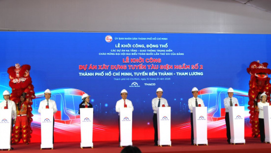 Khởi công Dự án xây dựng tuyến Metro số 2 (Bến Thành – Tham Lương)