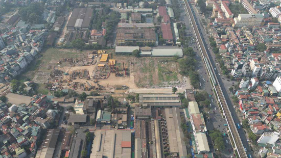 Hà Nội "bật đèn xanh" cho Cao su Sao Vàng xây tổ hợp cao tầng trên khu đất rộng hơn 6,2 ha Nguyễn Trãi